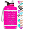 64 oz BPA Free Reusable Water Bottle with Straw and Handle M1725