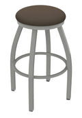 Swivel Counter Stool with Anodized Nickel Finish W6481