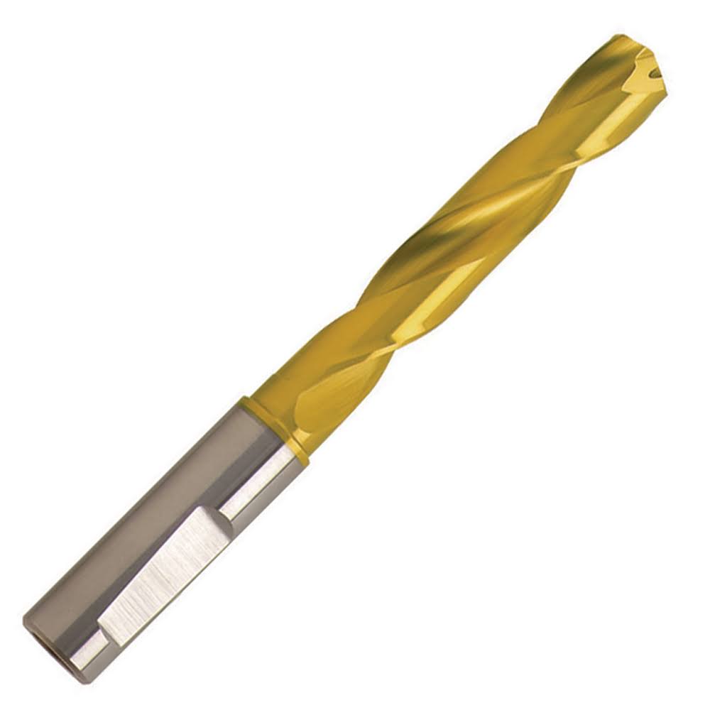 14.8mm Carbide 140° Point 5XD Tin Coolant Fed Drill Y212