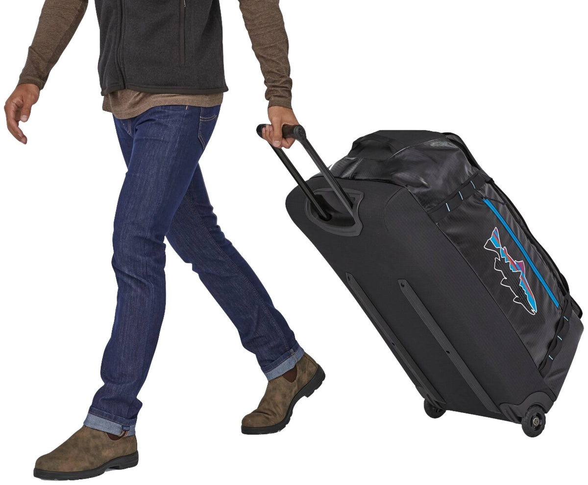 Black 100L Wheeled Duffel F1198