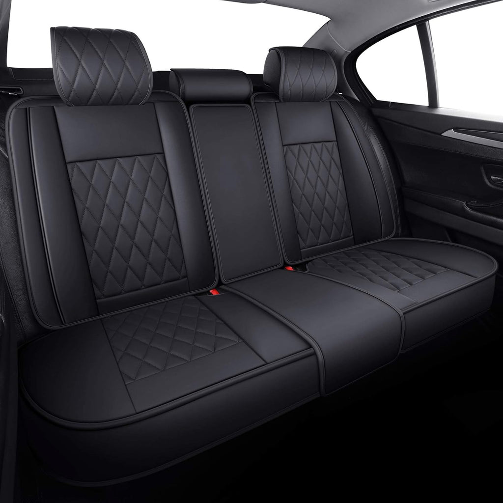 2 PCS Front Waterproof Leather Non-Slip Seat Covers R8307