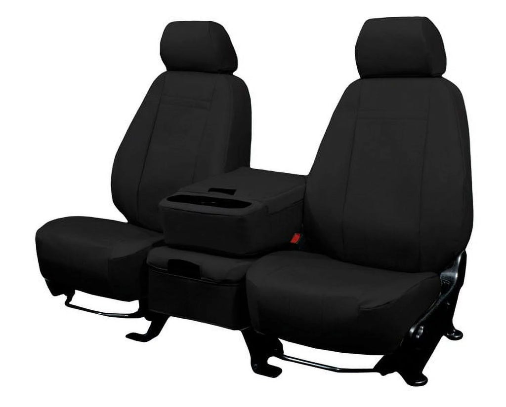 Rear 60/40 Split Back Solid Cushion Seat Covers Black Insert and Trim C456