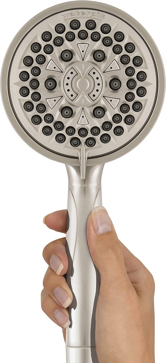Detachable Hand Held Shower Head with 7 Spray Settings, Pack of 2 U3507