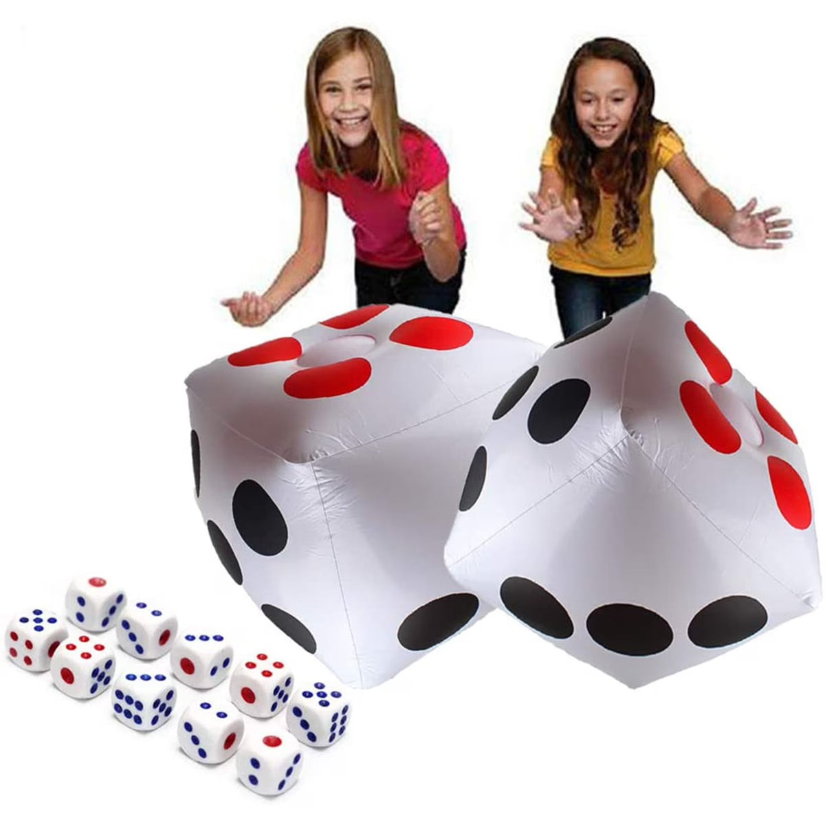 13 Inch Inflatable Dice Set T4492