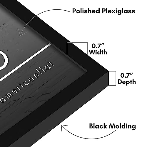 White 4x6 Picture Frame with Shatter Resistant Glass Q6644