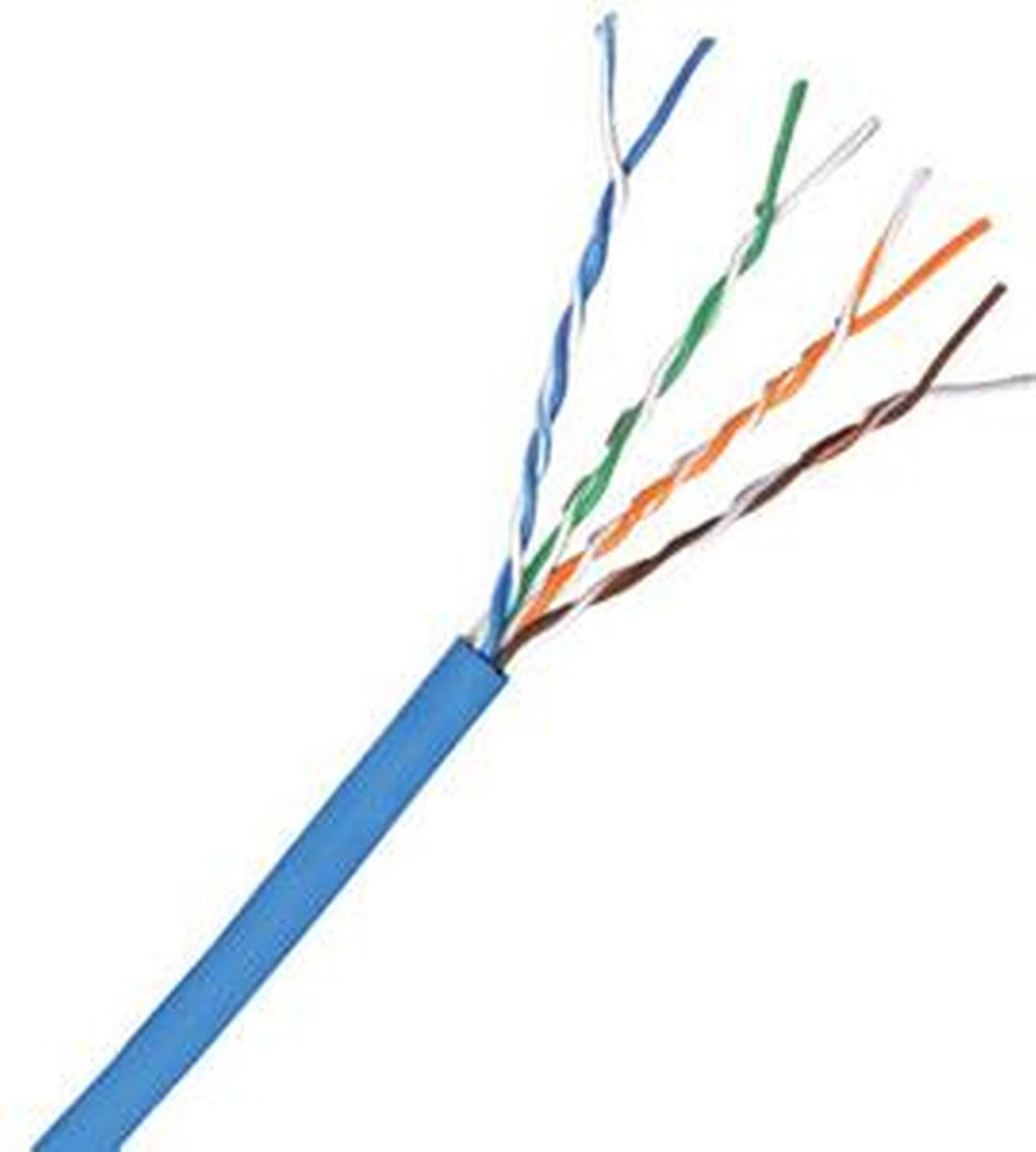 Cat 6 550 MHz UTP Solid Blue Bulk Cable 1000ft I110915