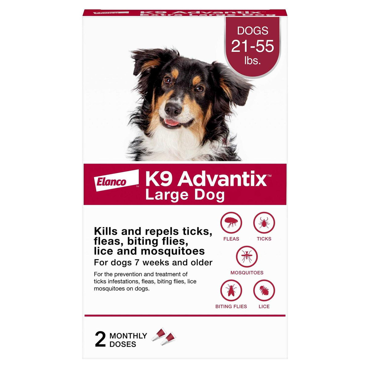Flea Tick & Mosquito Prevention for Large Dogs Q990121