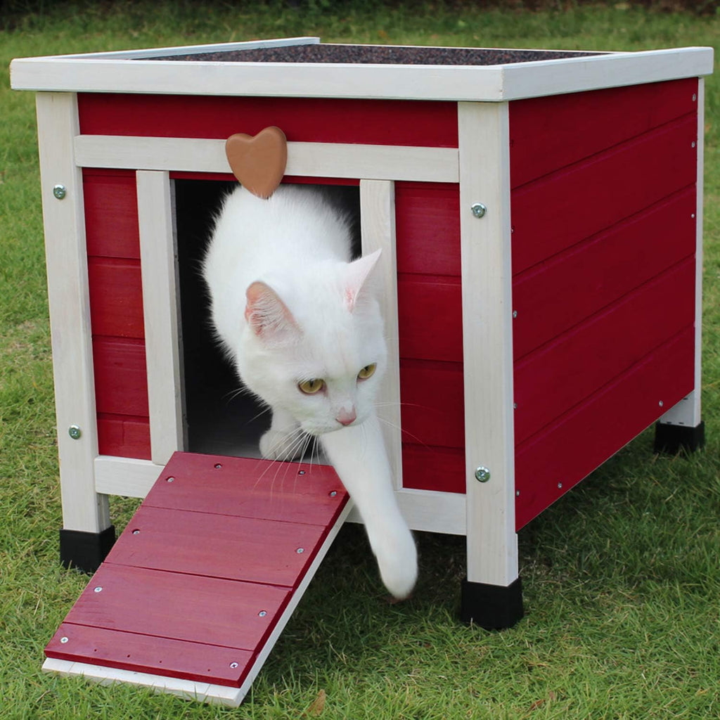 Weatherproof Wooden Small Pet House Pack of 2 W27601