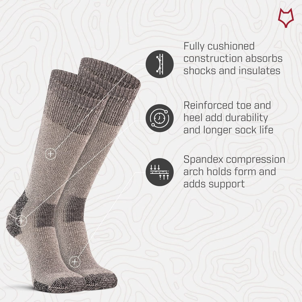 Charcoal Frontier Otc Socks Y8816