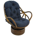 Navy Solid Twill Swivel Rocker Cushion Z71726