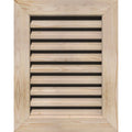 18-in W x 28-in H Vertical Gable Vent Unfinished Smooth Pine P572019