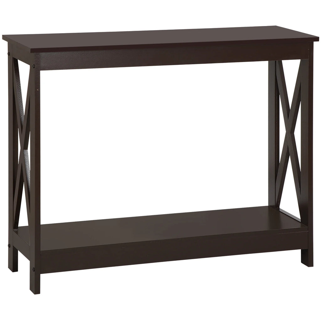 Brown Wallmount Console Table Z675766
