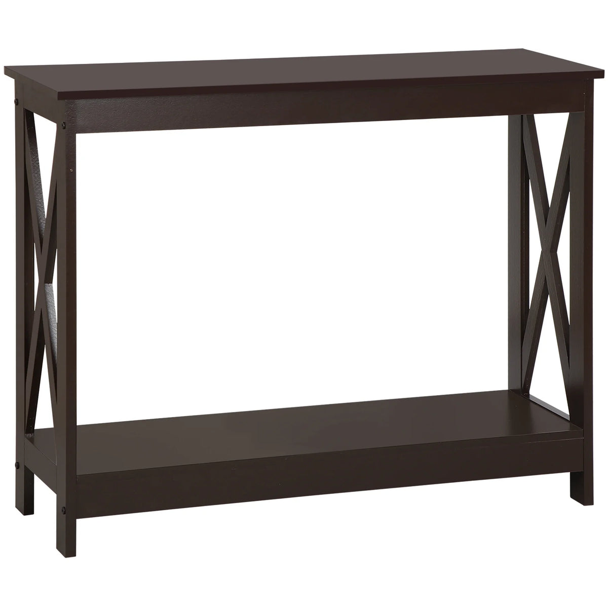 Brown Wallmount Console Table Z675766