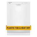 White 24 in. Built-In Tall Tub Dishwasher with 4-Cycles C9925