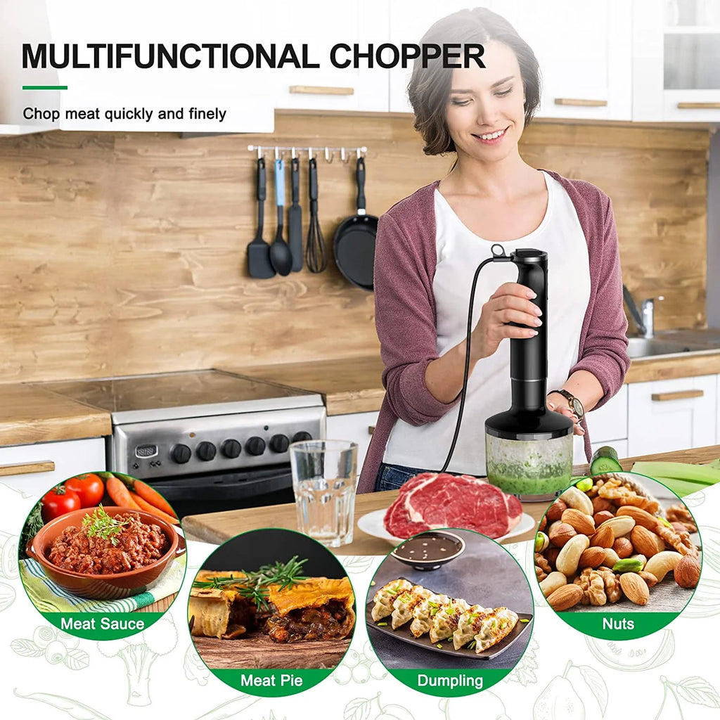 500 Watt 8 Speed Immersion Hand Blender D823
