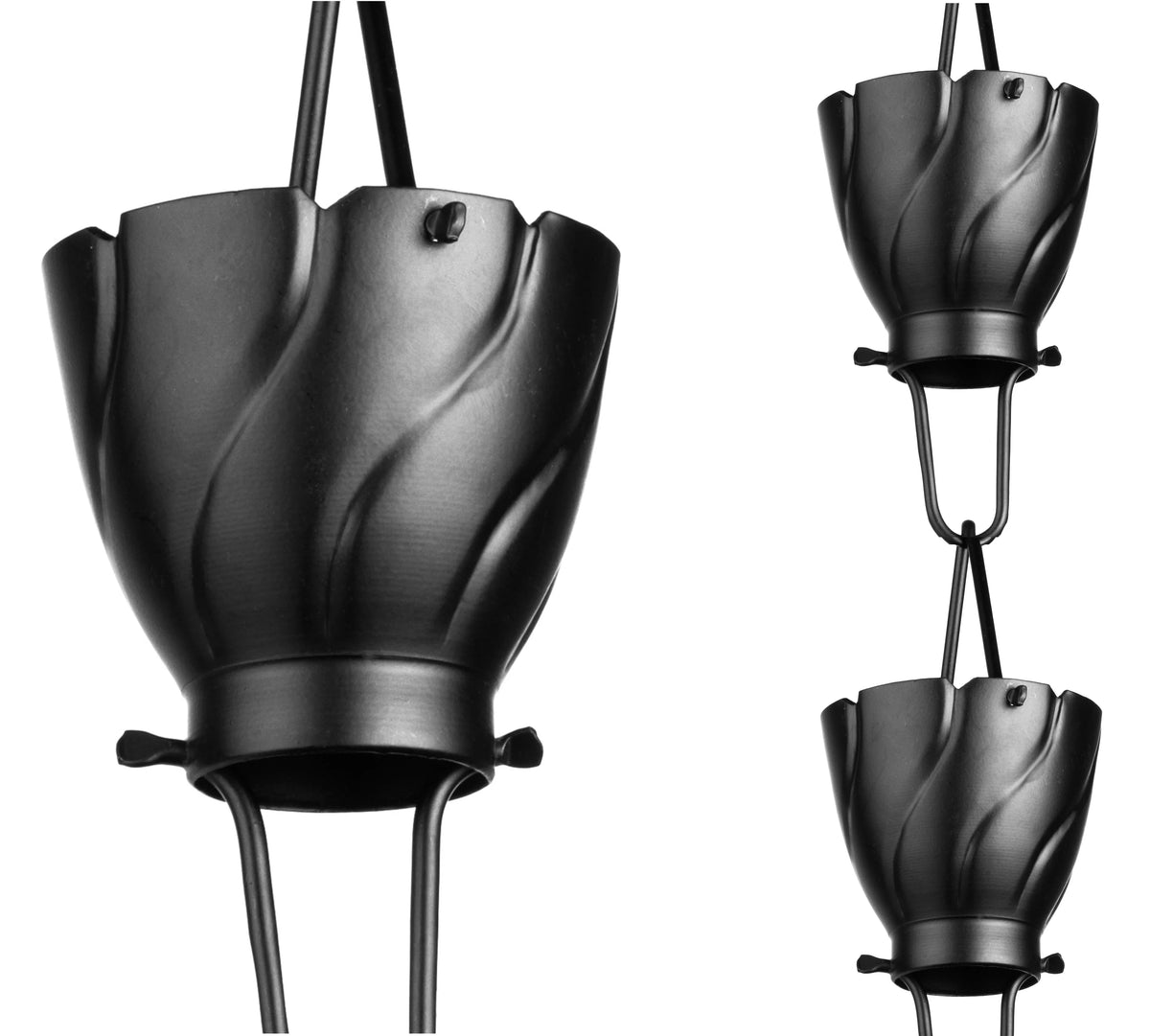 Aluminum Rain Chain Downspout 8.5 ft R594