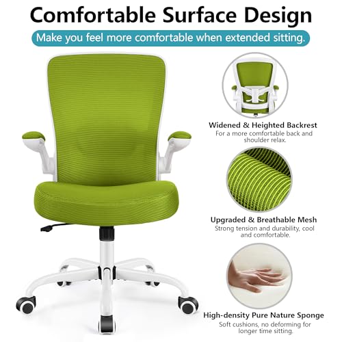 Ergonomic Mesh Office Chair with Lumbar Support Black E71933