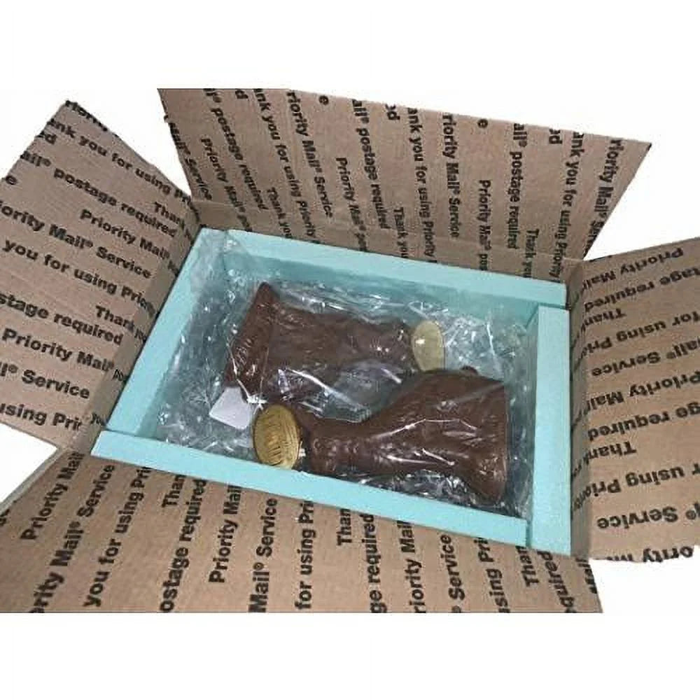 Dark and Milk Chocolate Easter Rabbits 4, 6.5 Oz W746252