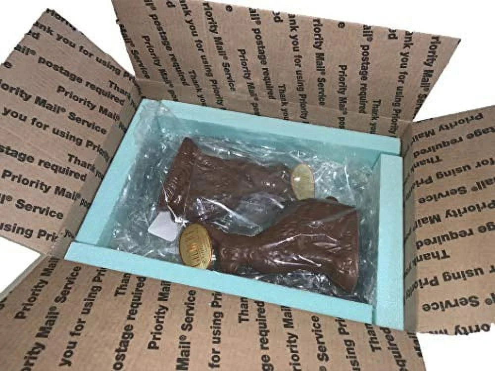 Dark and Milk Chocolate Easter Rabbits 4, 6.5 Oz W746252