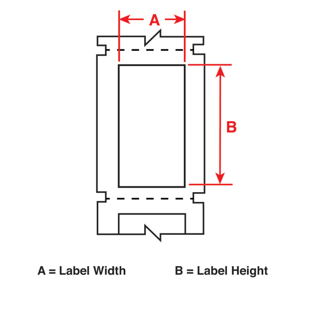 Raised Panel Label Q3003