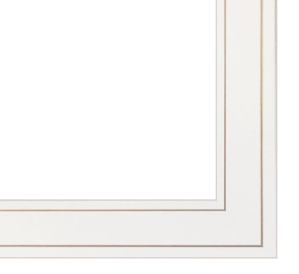 2-Piece Framed Print with White Frame H4801