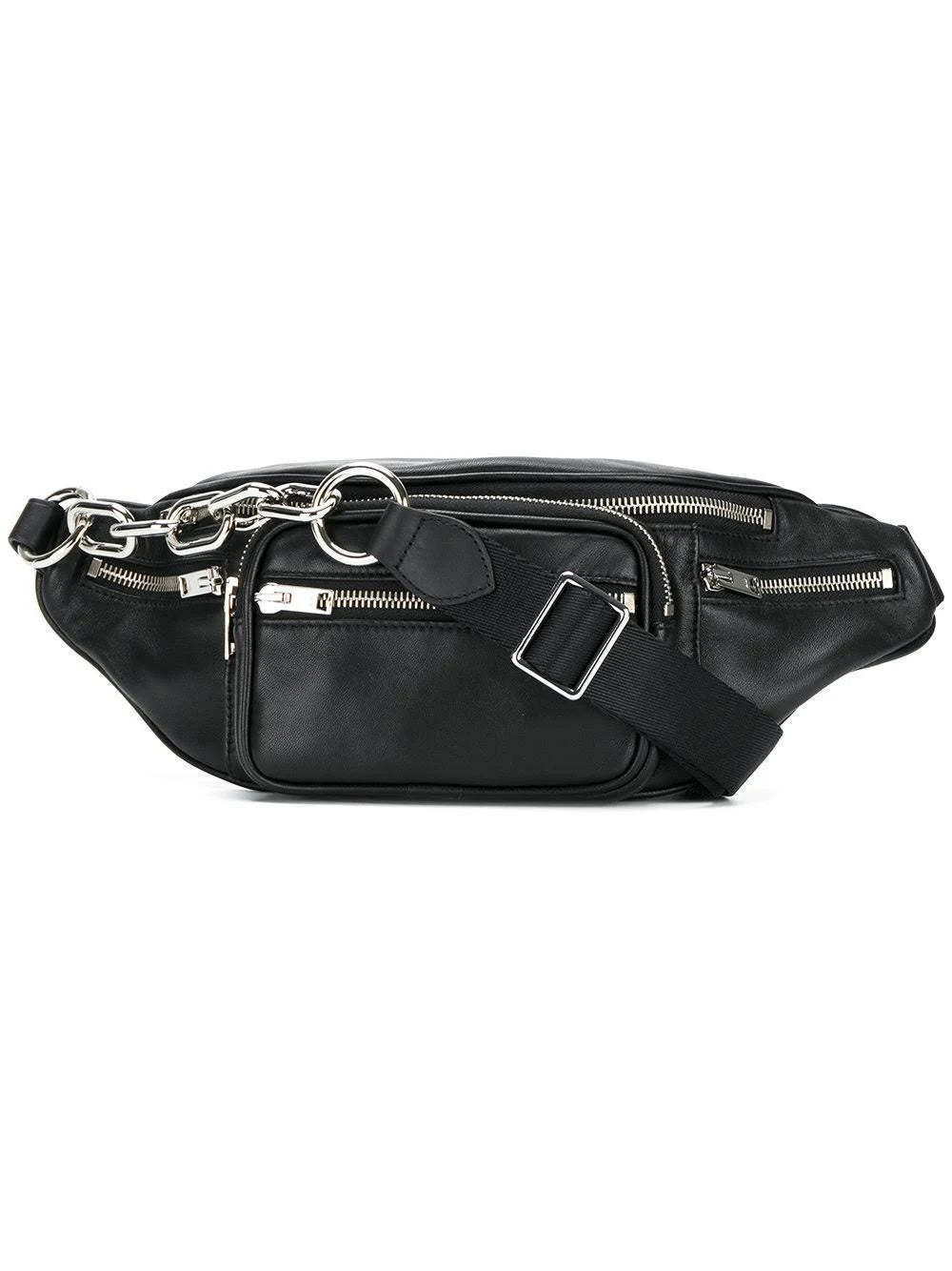 Black Attica Fanny Pack V4186