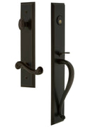 One-Piece S Grip and Newport Lever-Timeless Bronze H115