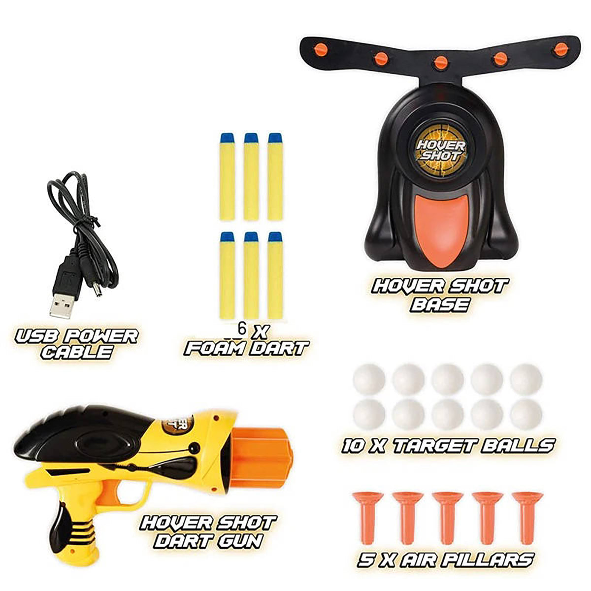 Floating Balls Target Game for Nerf Blasters U238