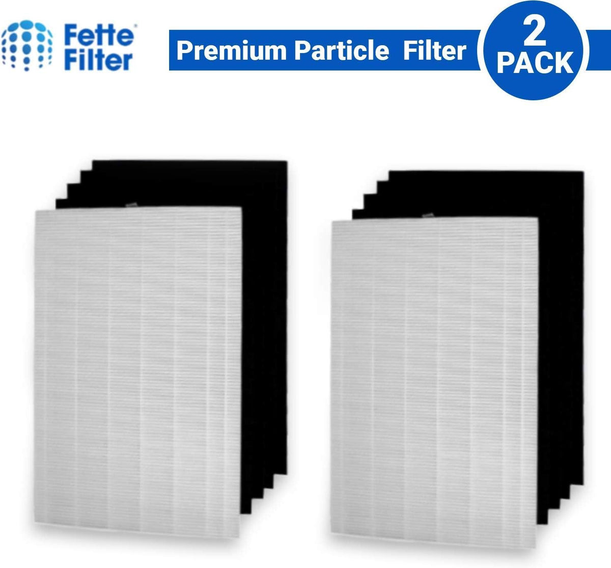 2 HEPA Filters + 8 Carbon Filters F839296