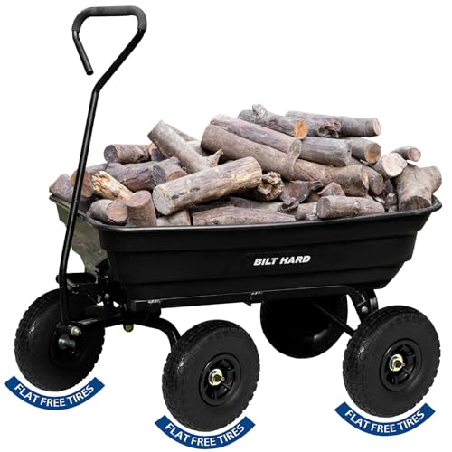 Poly Garden Dump Cart 1200 lbs 7 Cu Ft K550837