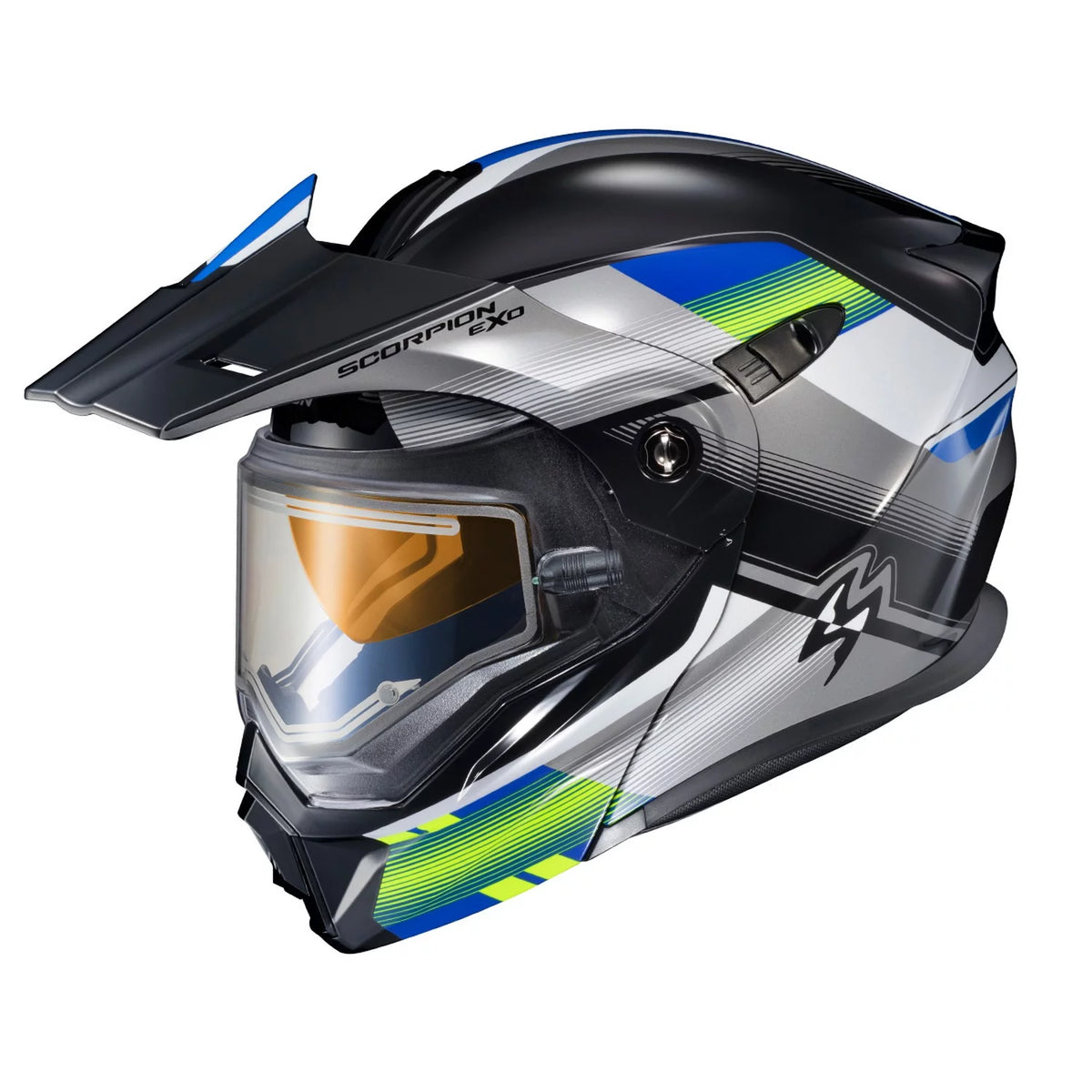 Blue Hi-Vis XL Snow Helmet T855015
