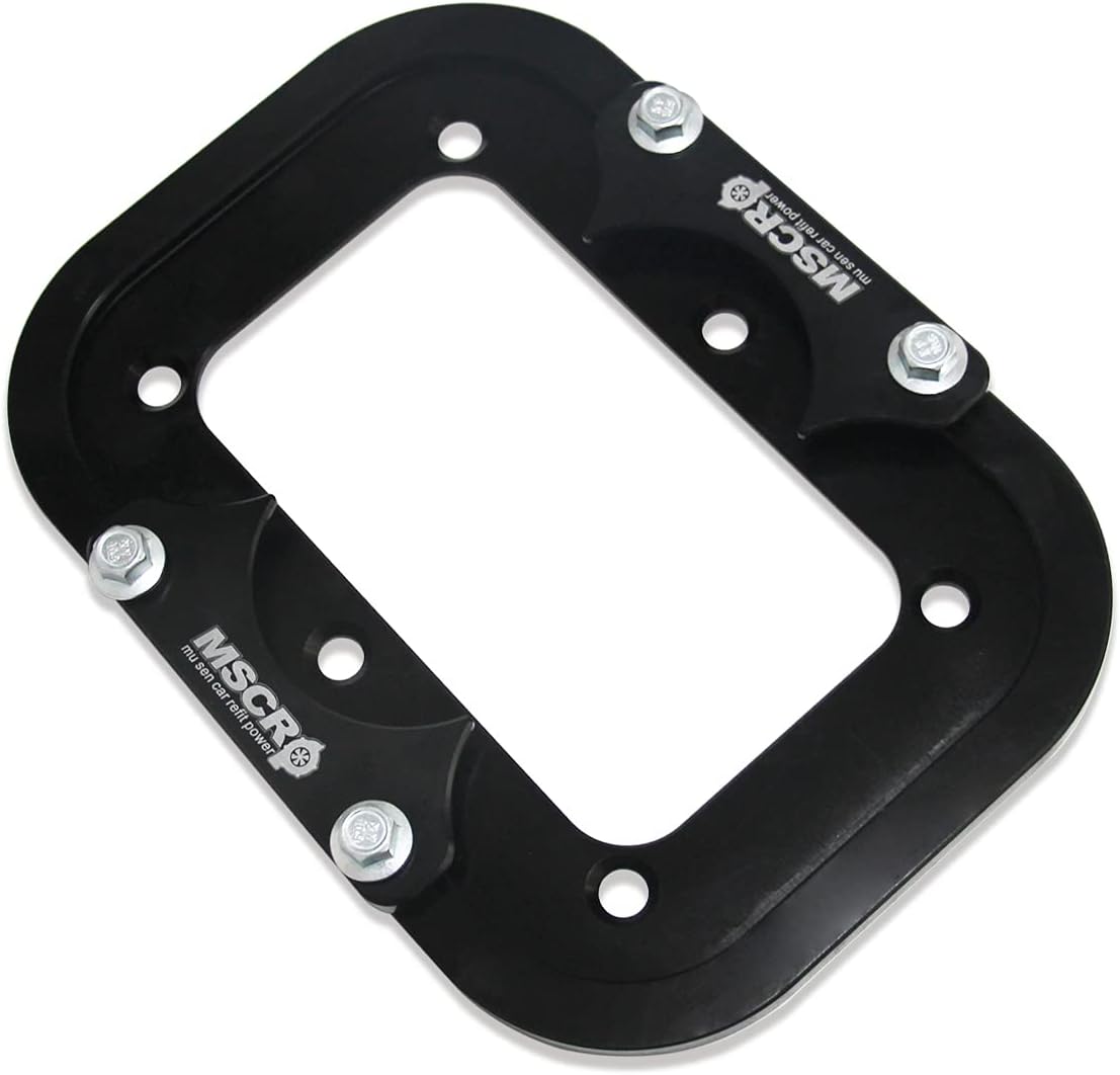 Red Yellow Blue Billet Aluminum Battery Tray Pack of 2 I9445
