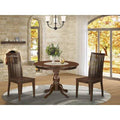 Mahogany Rubberwood Solid Wood Dining Set X906827