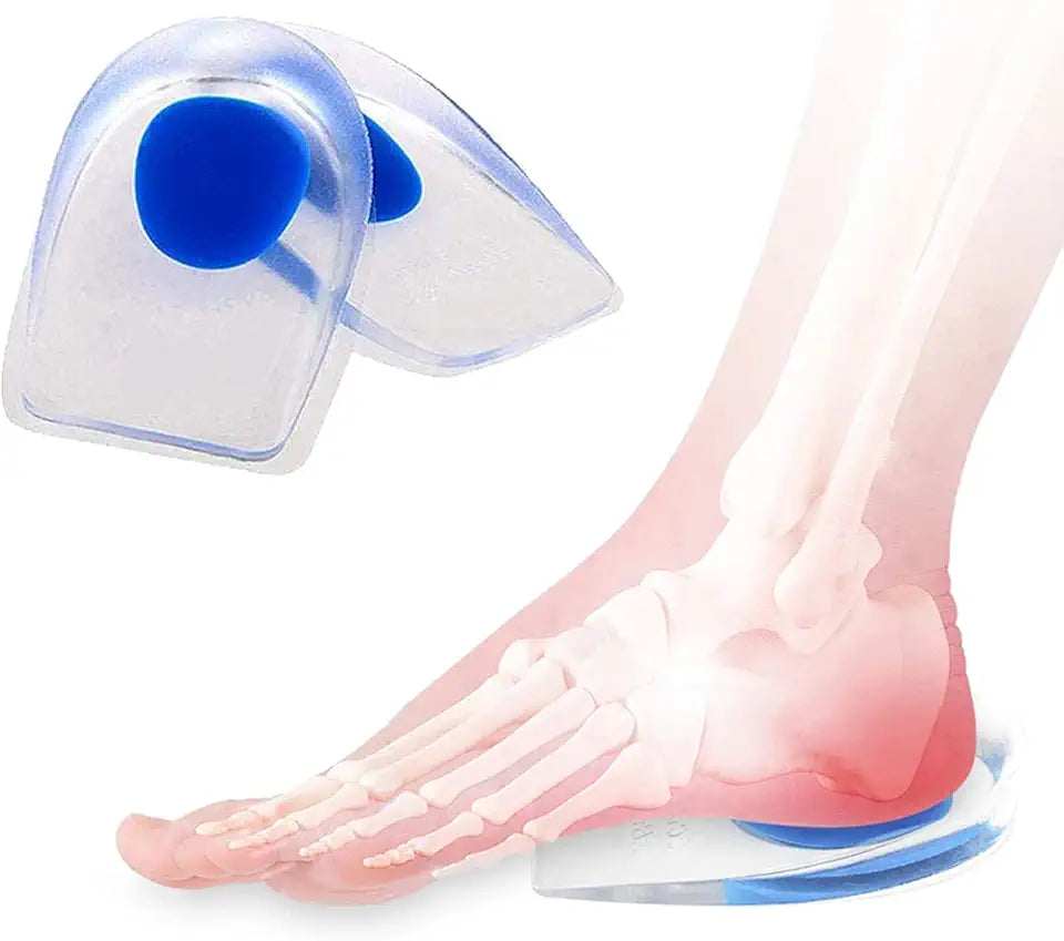 2 Pairs Gel Heel Cups Inserts C74200