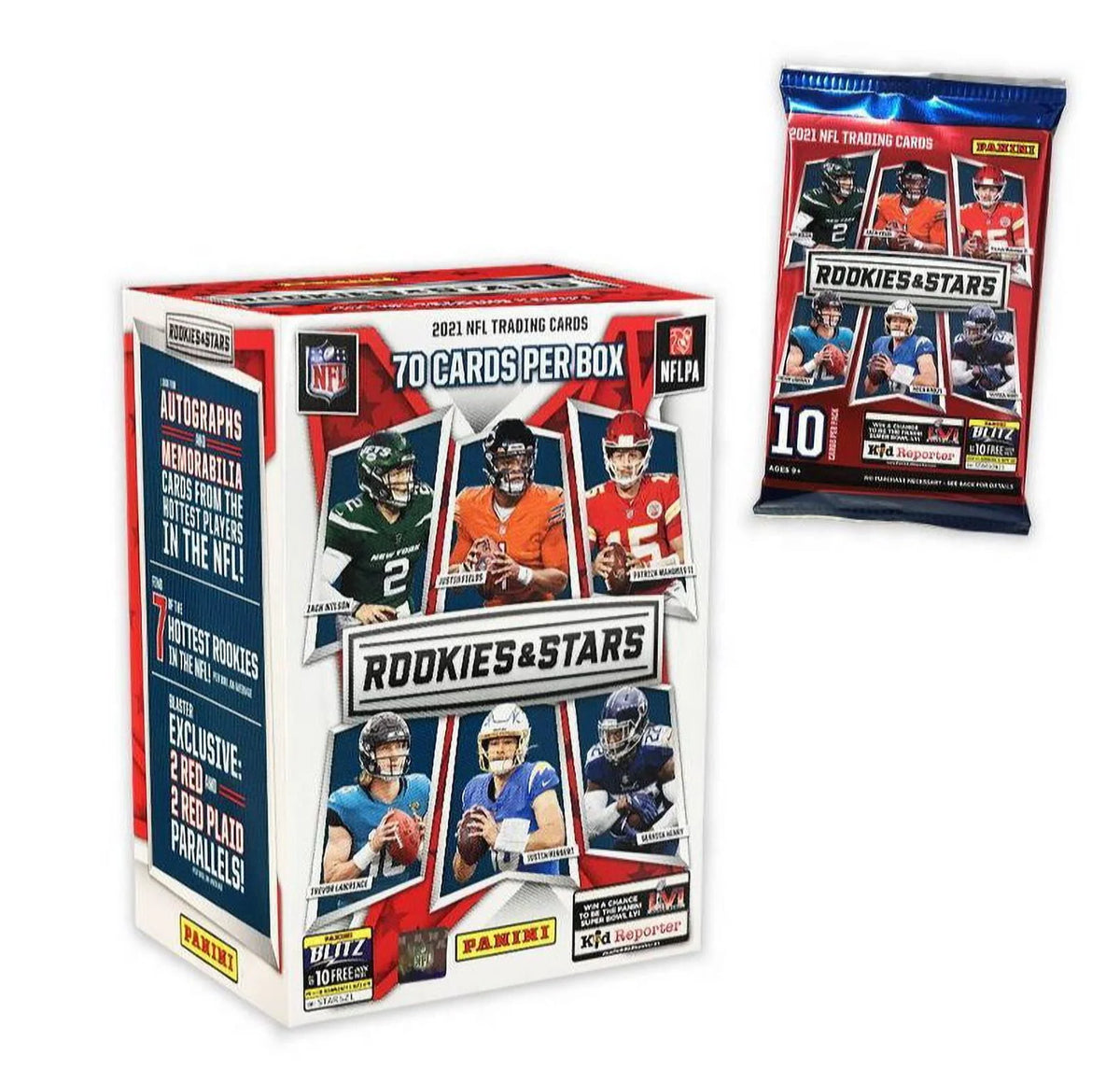 Football Trading Card Blaster Box J984