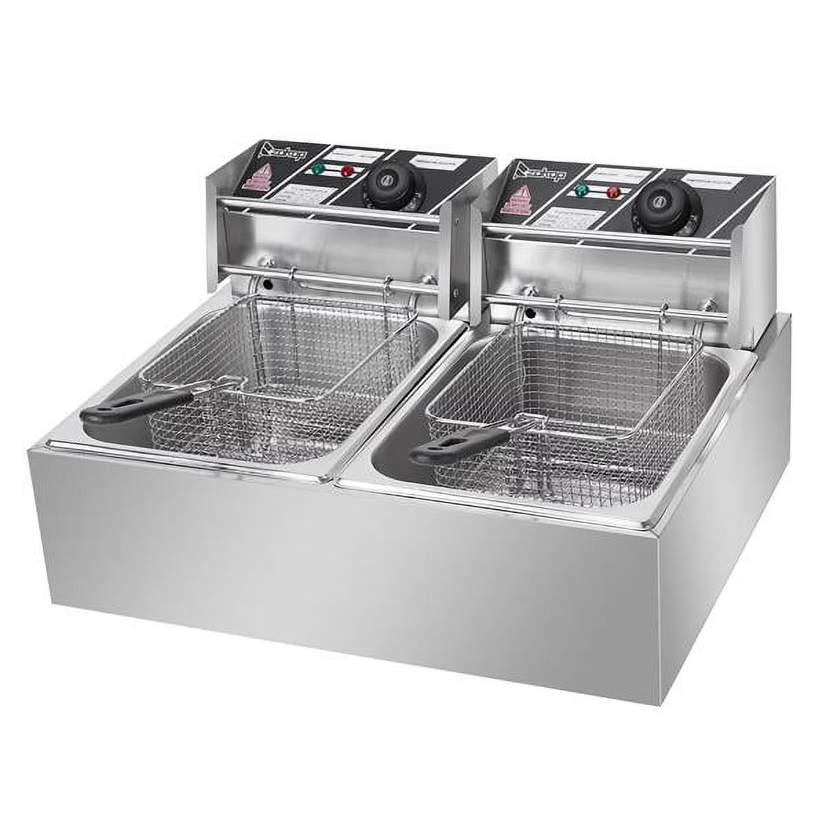 5000W 12L Dual Tanks Electric Deep Fryer with 2 Basket S7427