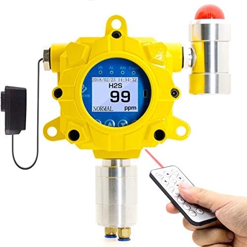 Explosion Proof Wall Mount Hydrogen Sulfide Detector with Adjustable Alarms R22744