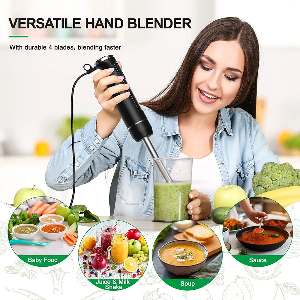 500 Watt 8 Speed Immersion Hand Blender D823