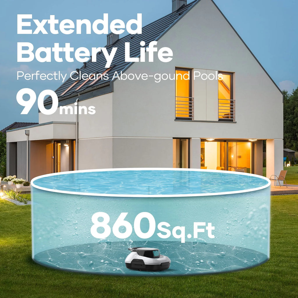 Cordless Robotic Pool Cleaner I492