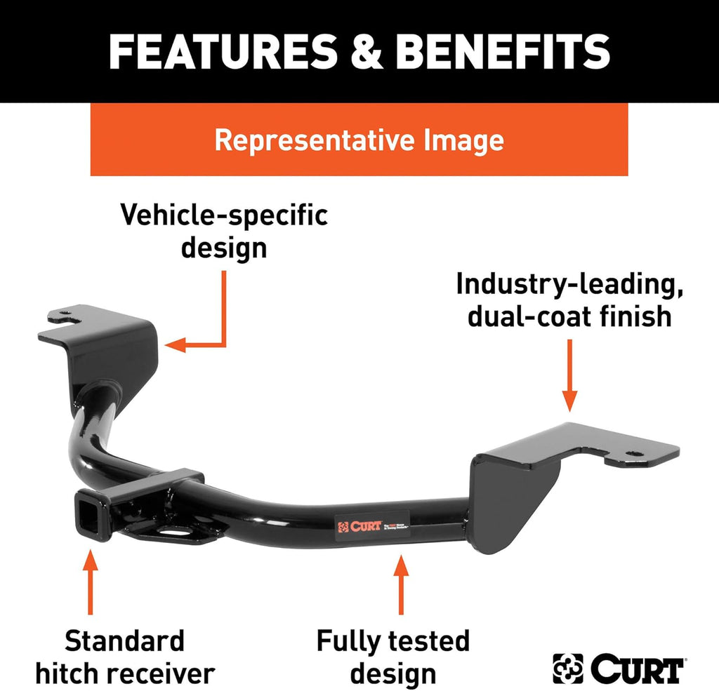 Class 1 Trailer Hitch with 1-1/4-Inch Receiver F9714