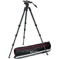 Carbon Fiber Single-Leg Tripod and Fluid Video Head L13094
