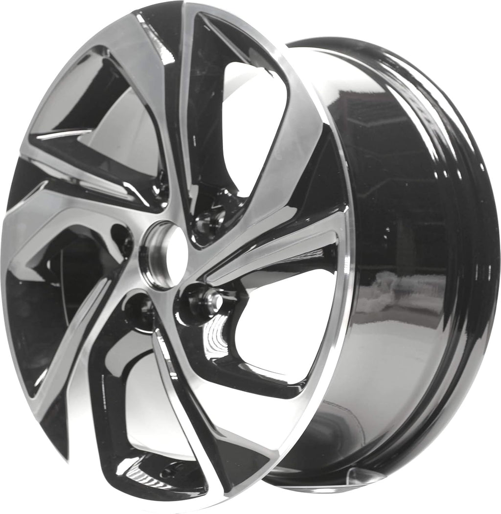 Replacement Aluminum Alloy Wheel Rim 16 Inch 5 Spokes U674