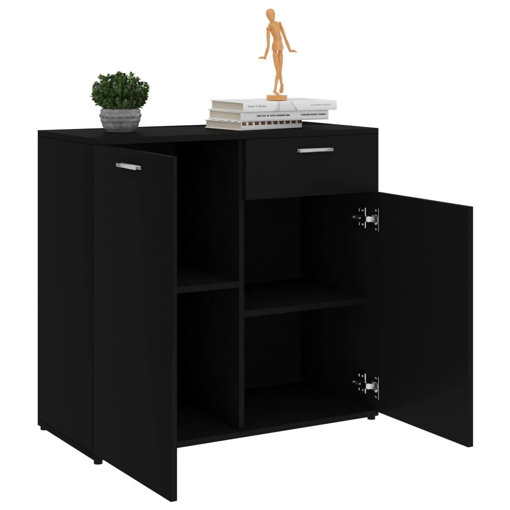 Sideboard Black Chipboard B865821