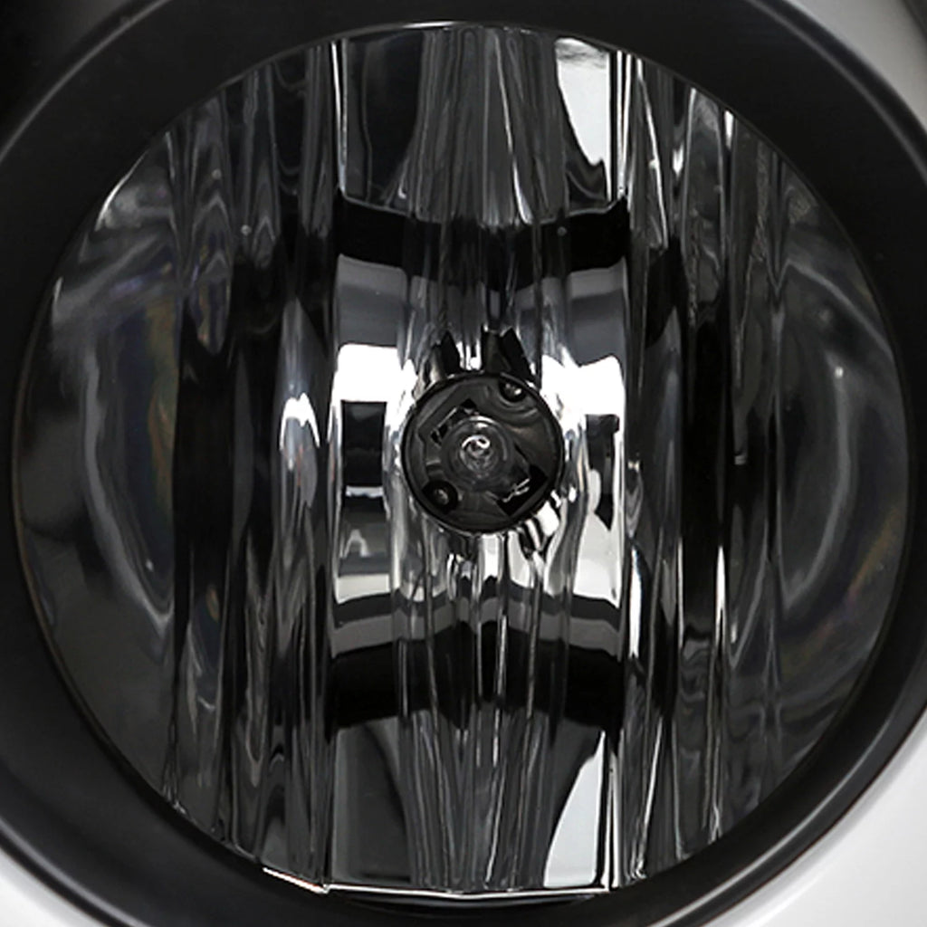 Black LED Projector Headlights + Tail Brake Lamp Pair H93143