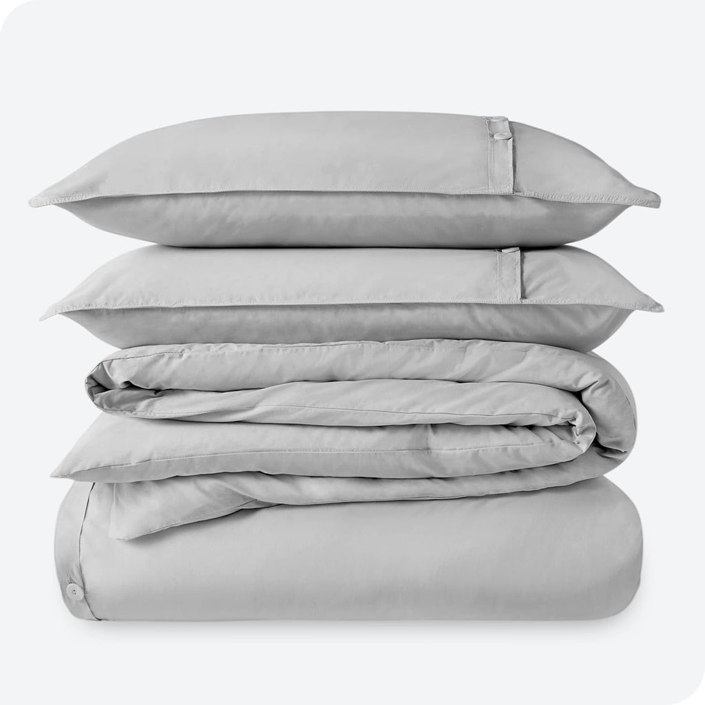 King/California King Organic Cotton Percale Duvet Cover Set B2864