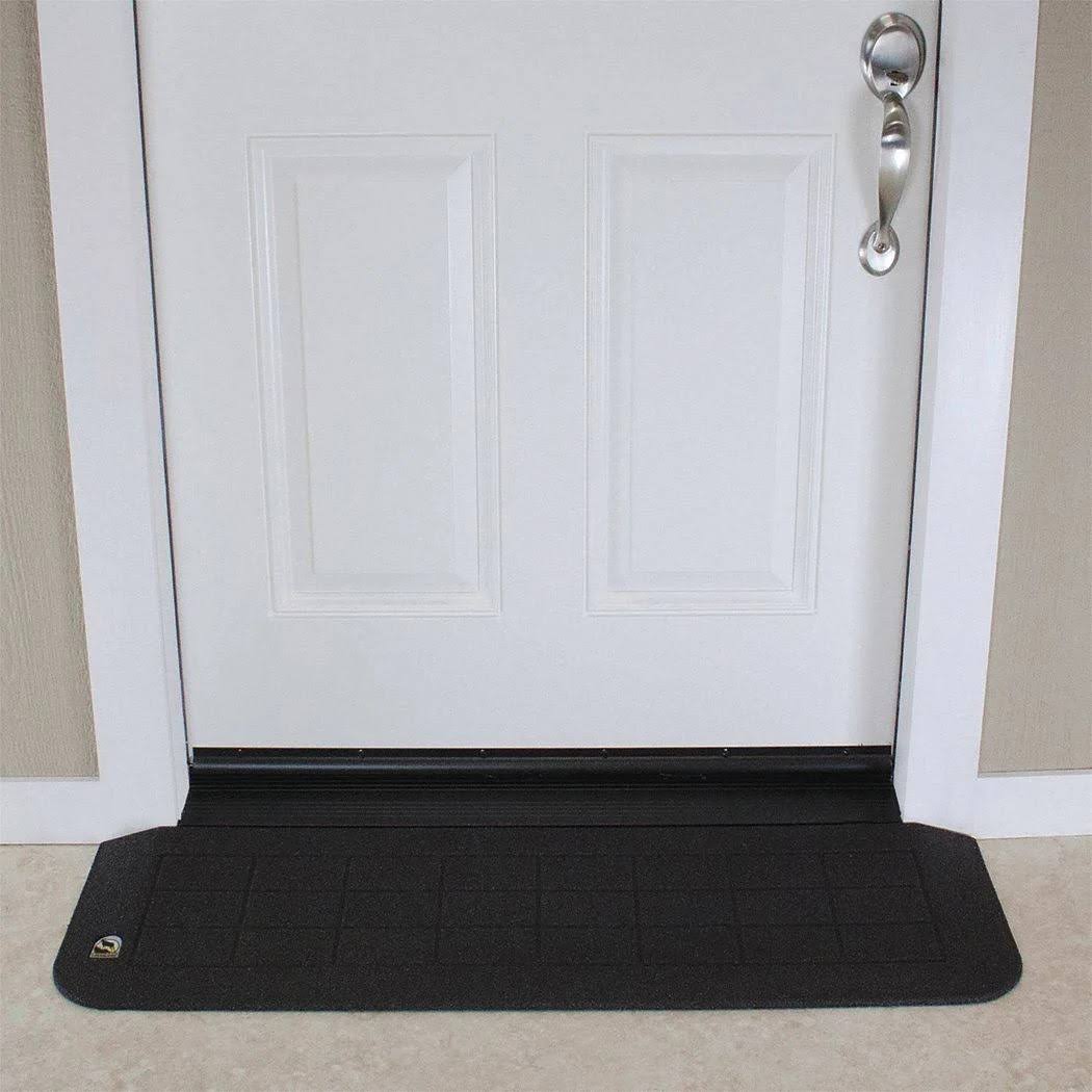 Rubber Threshold Ramp 0.75x22H x 42x22W Z88476