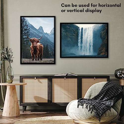 White 4x6 Picture Frame with Shatter Resistant Glass Q6644