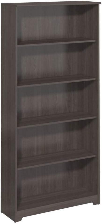 White 5 Shelf Bookcase J794