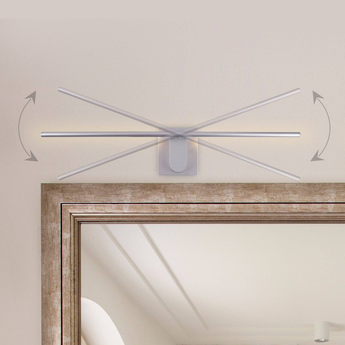 Swivel LED Sconce Silver B91322