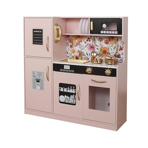 Wooden Play Kitchen Toy Set with Light G10875